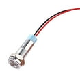 thumbnail image 5 of LED Indicator Warning Light 8mm Threaded Metal 6V 12V 24V 220V Panel Mount Z8F5, 5 of 9