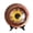 Yellow, variant on Surreal Monster Eye Resin Ornament, Robust 2.3-Inch Realistic Eyeball Decoration, Resilient Fantasy Horror Prop for Bookshelf & Desk, Spooky Gothic Home Decor, Green/Purple/Yellow/Blue