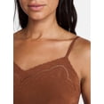thumbnail image 5 of Time and Tru Women's Embroidered Cami, Sizes XS-XXXL, 5 of 6