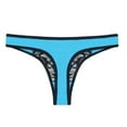thumbnail image 7 of DODOING (6 Pack)Women's Sexy Bikini Bottom Thong Lace Panties Hipster Briefs Swimsuit Bottom Seamless Underwear Thongs Lingerie, 7 of 7