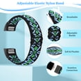 thumbnail image 2 of Elastic Bands Compatible with Charge 2 Band, Solo Loop Stretchy Nylon Wriststrap for Charge 2 Women Men, 2 of 7