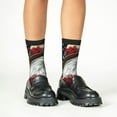 thumbnail image 4 of Naloa Eagle With Hat And Roses Kids Socks Unisex Kids and Toddlers' Crew Socks, ,1 Pairs, 4 of 5