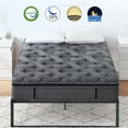 Behost 10" Mattress,CertiPURUS Certified Memory Foam Pocket Spring Mattress, King Mattress in a