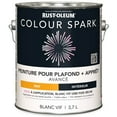 thumbnail image 2 of Rust-Oleum Colour Spark™ Paint + Primer, Ceiling Flat, White 3.7 L, 2 of 2