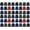 Assorted Ribbed, variant on 48 Pack Winter Beanies, Bulk Cold Weather Warm Knit Skull Caps, Mens Womens Unisex Hats (Assorted Ribbed)