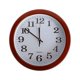 thumbnail image 1 of Reloj Análogo de Pared Plástico con Cuarzo rojo, 1 of 9