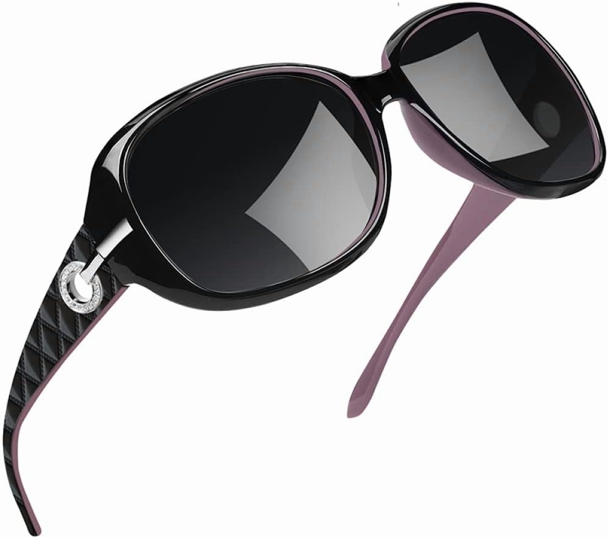 Vintage John Richmond Black Oversized Sunglasses - Polarized UV Protection John Richmond JR659 Vintage Wrap Sunglasses, Unique Black  main image 3