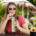 thumbnail image 5 of Cute Green Avocado Skinny Tumbler with Lid and Straw,Avocado Gifts Decor, Unique Birthday Gifts for Women,Avocado Stuff, Avocado Travel Mug Coffee Water Bottle Tumbler 20 oz, 5 of 6