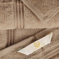 Superior Egyptian Cotton Absorbent 12Piece, Taupe, Towel Set