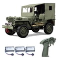 thumbnail image 1 of Automóvil Control Remoto Car 2.4Ghz 4WD Vehículo Fuera de la Carretera Con Luces Cubierta de Lona 1:10 Todos los Juguetes Eléctricos de Terreno Con Baterías Recargables para un, 1 of 6