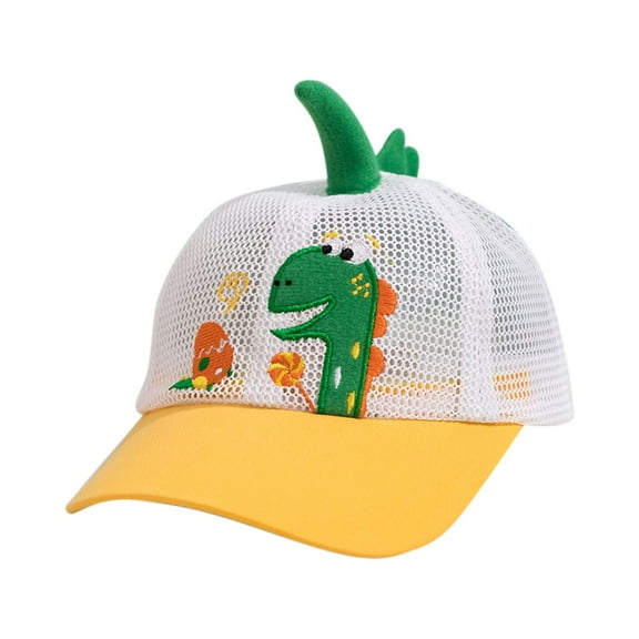 DQRPSEETB Sports Hats Net Children Boys Baseball Cap Breathable Kids Girls Embroidery Hat Sun Cartoons Baseball Caps Sports Caps