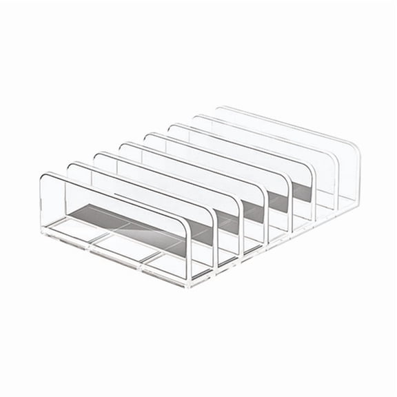 Acrylic CD/DVD Storage Rack Transparent Organizer Stand Display Holder for CD/DVD, Holds Multiple Discs