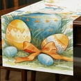 thumbnail image 3 of Binwennn Table Decorations for Dining Room Christmas Easter Table Runner Linen Bunny Print Home Tablecloth Holiday Party Table Decoration Tablecloth Mat F, 3 of 5