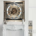 thumbnail image 5 of THE GEARS CLOCK Wall Clock with Real Moving Gears LU-LI_ 32 in Square BRONZE-ANTIQUE, 5 of 11