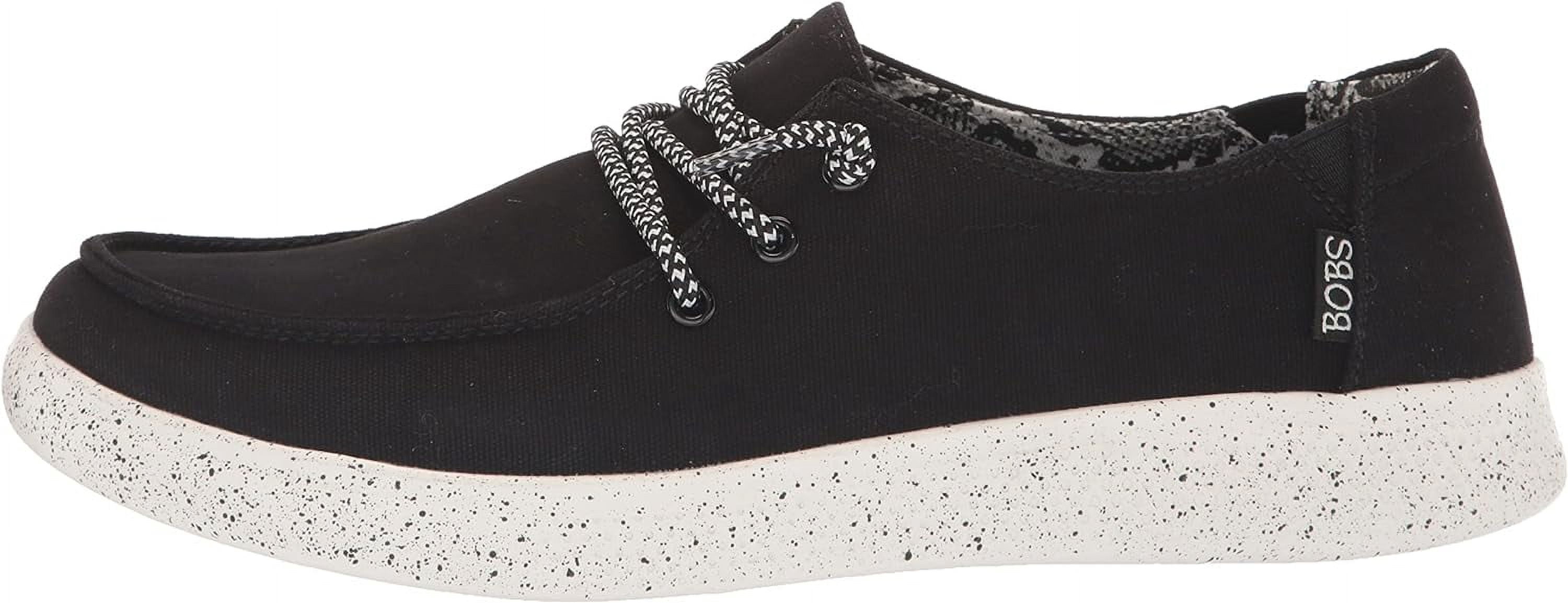 Skechers Women's BOBs Skipper Tide Pool Canvas Wallabee Oxford Shoe