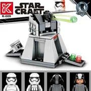 Fighter X Model Assembled Building Blocks Action Figure Mandalorian Troops Cartoon Bricks Toys Children Kids Gifts
