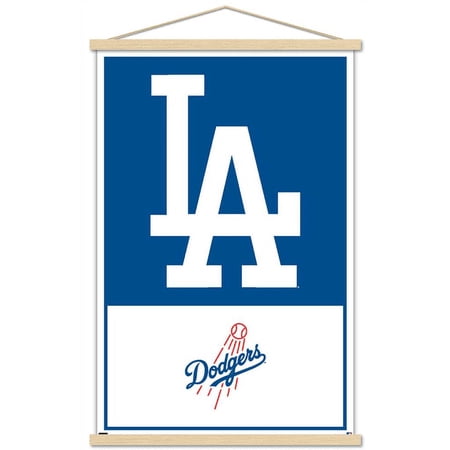 MLB Los Angeles Dodgers – Logo 22 Wall Poster with Magnetic Frame 22.375 x 34