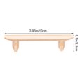 thumbnail image 3 of Mini estante de pared para casa, artesanía, pequeño mueble, modelo de estante, mini estante de pared de madera, decoración, 3 of 8