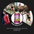 thumbnail image 7 of Womens Workout Tank Tops, Colorful Tie Dye Stained Glass 3 Racerback Tank Tops Quick Dry Vest Sleeveless Athletic Yoga Gym, 7 of 7