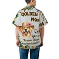 thumbnail image 5 of Golden Retriever Mom Like a Normal Mom Except Much Cooler Happy Mother's Day Hawaiian Shirt Breathable Summer Unisex Merch Goldens Dog Lover Gifts Idea - 02004, 5 of 6