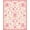 Pink, Pattern 8, variant on ODIKA 4' x 6' Machine Washable Non-Slip Area Rug, Middle Eastern Medallion High Traffic Rug, Beige, 182272