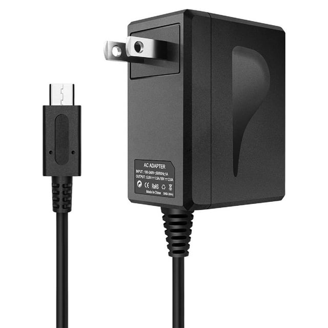 Cargador para Nintendo Switch, cargador rápido compatible con Nintendo Switch/Switch Lite/Switch OLED/Switch Dock