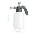 thumbnail image 3 of 2L Foam Sprayer - 0.5 Gallon Hand Pressurized Snow Foam Blaster for Car Wash, Garden Watering & Weeds Spraying, 3 of 8