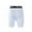 White, variant on Edvintorg Gym Shorts for Men Casual Fitness Sweat Absorption Fast Drying Elastic Sports Short Pants