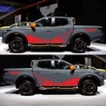 thumbnail image 4 of 4PCS 4X4 Off-Road Mountain Design Car Stickers - Premium PVC, 190x50cm & 40x10cm Sizes, Red Color - Waterproof, High-Temp Resistant, Self-Adhesive & Removable Exterior Decals for Cool Vehicle Styling, 4 of 5