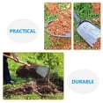 thumbnail image 3 of HOOWIFFY Silver Scoop Heavy Duty Fireplace Tool for Daily Life 1Set, 3 of 8