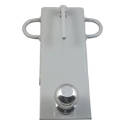 Field Tuff FTF-01FBMA 4 Ball Mount Hitch Adapter for Forklift or Tractor