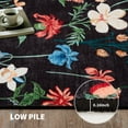 thumbnail image 5 of Vintage Area Rug for Living Room, Floral Washable Rugs Low Pile, Soft Non Slip Vintage Carpet for Living Rooms, Bedroom, 5 of 8