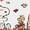 WHITE, variant on Peanuts - Fall Fun - Men's Short Sleeve Graphic T-Shirt