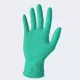 thumbnail image 2 of Guantes descartables Ambiderm Plus color verde talle M de látex con polvo x 100 unidades, 2 of 8