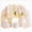 A150---Yellow, variant on 0-3 Months Teen Baby Set Cartoon Baby Set Newborn Romper Cute Ruffled Long Sleeve Love Fall Winter Outfits With Bow Headband Yellow Girl Set