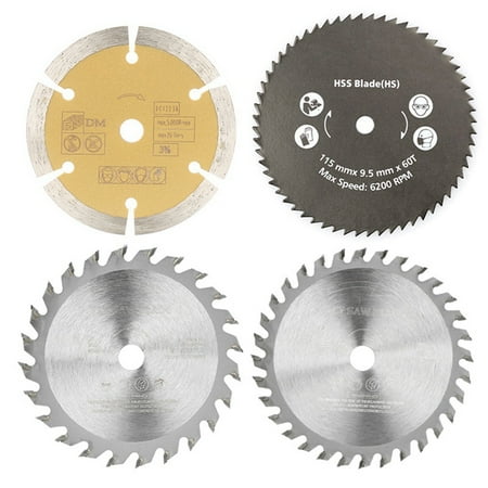 

115X10mm Multi-Function Carbide Saw Blade 4 Plastic Cutting Blade Circular Saw Blade