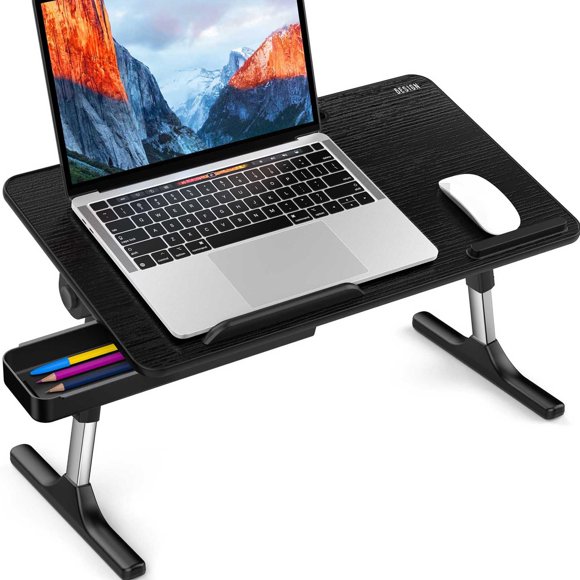 Mesa ajustable para portátil BESIGN LT05, tamaño mediano, negra