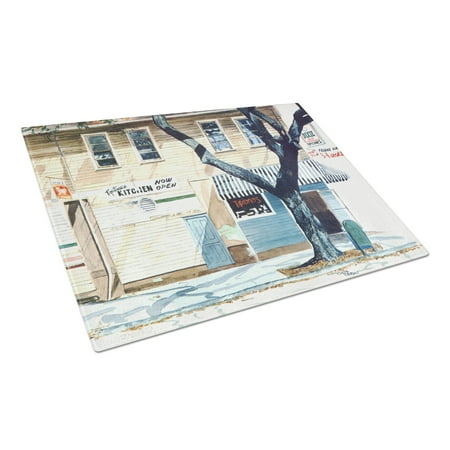 

Caroline s Treasures Tipitina s Glass Cutting Board Large