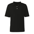 thumbnail image 6 of Zimjoy Men's Summer Polo Shirts Breathable Collared Short Sleeve Golf Polo Cotton Lightweight Casual T Shirts, Black L, 6 of 6