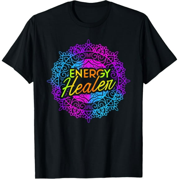 Energy Chakra Holistic Healing Hands Energy Healer Reiki T-Shirt men and women can wear, black, white, gifts
