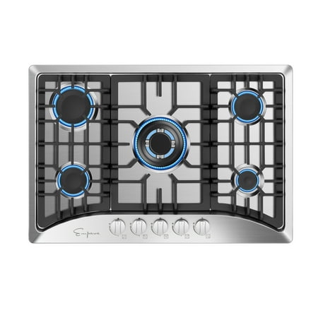Empava 30  5 Burners Gas Stove Cooktop in Stainless  EMPV-30GC5B70C