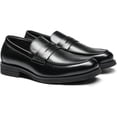 thumbnail image 2 of Zapatos Formales BMNY para Hombre Tipo Mocasin Sin Cinta Negro Talla 27.5, 2 of 4
