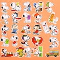 thumbnail image 3 of Paquete de pegatinas Snoopys Anime, 50 unidades, pegatinas decorativas de dibujos animados, 3 of 3