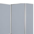 thumbnail image 2 of HomeRoots Decor Accordion Style Fabric Upholstered 3 Panel Room Divider, Gray, 2 of 2