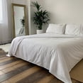 thumbnail image 1 of Juego de Sábanas Matrimonial 2800 Hilos Extra Suave Premium Textura Flores Soft Nature, 1 of 5