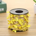 thumbnail image 3 of 33 Feet 2MM Yellow Leaves Vine Ribbon Artificial Leaf String Rattan Cord Natural Jute Trim Burlap Decorated Twine Rope for Craft Garden Jungle Bar Tree Wall Wedding Decor Diy Project diy, 3 of 9