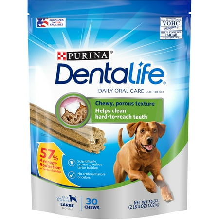 UPC: 0017800185981 | Purina DentaLife Chicken Dental Treats for Dogs 36 oz Pouch