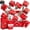 Red, variant on 2026 Graduation Explosion Gift Box, Pop Up Surprise Money Holder with Confetti