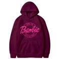 thumbnail image 1 of Barbie Let S Go Printed Pattern Ebay Plus Fleece Sweatshirt Hoodie, 1 of 2