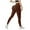Coffee, variant on Yindaity Women Leggings No Front Seam High Waisted Workout Leggings for Women Buttery Soft Yoga Pants Gym Athletic Tights(Dark Blue,M)